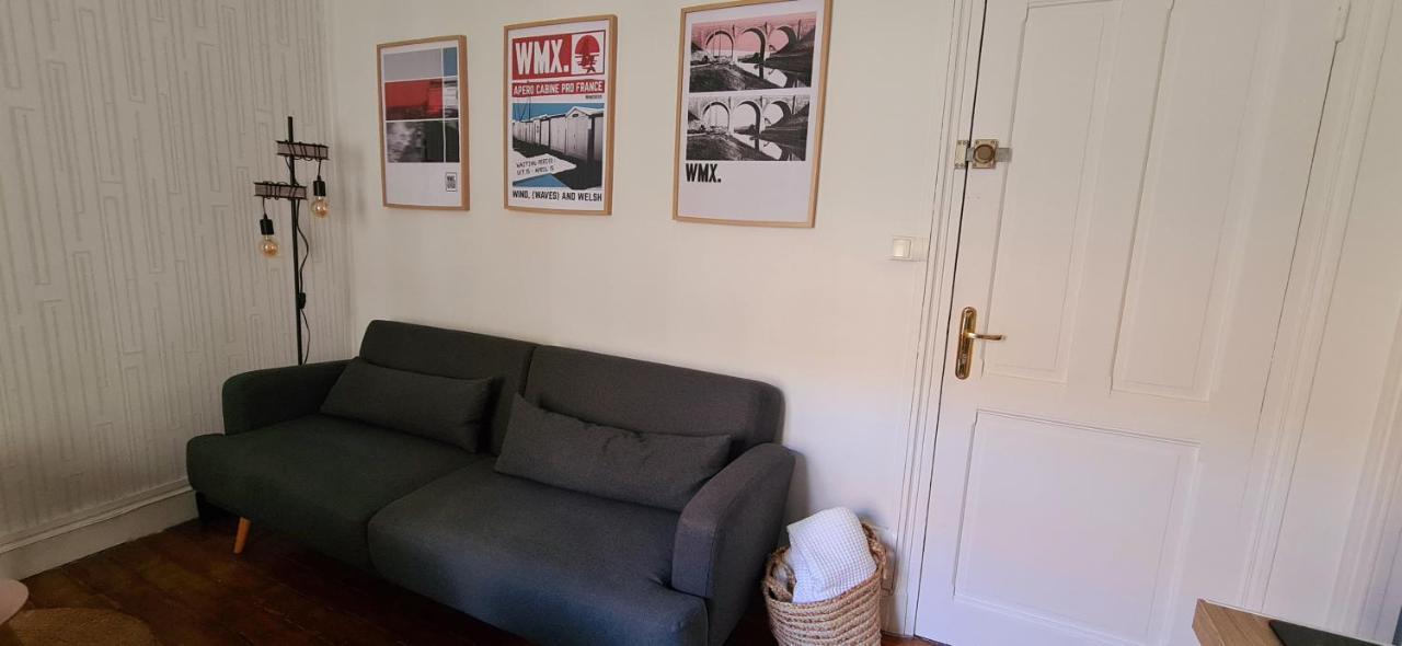 Wimereux 30m2 1 chambre et 1 canapé lit à 2 pas de la plage et du centre Exterior foto